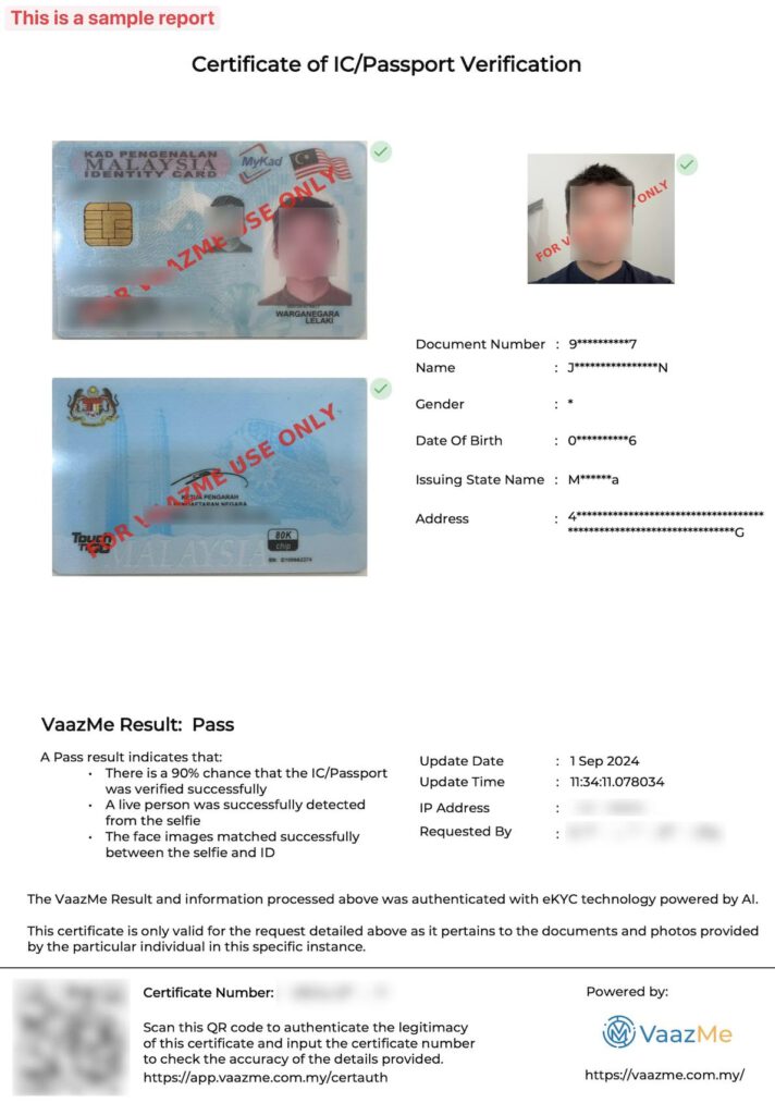 VaazMe Certificate